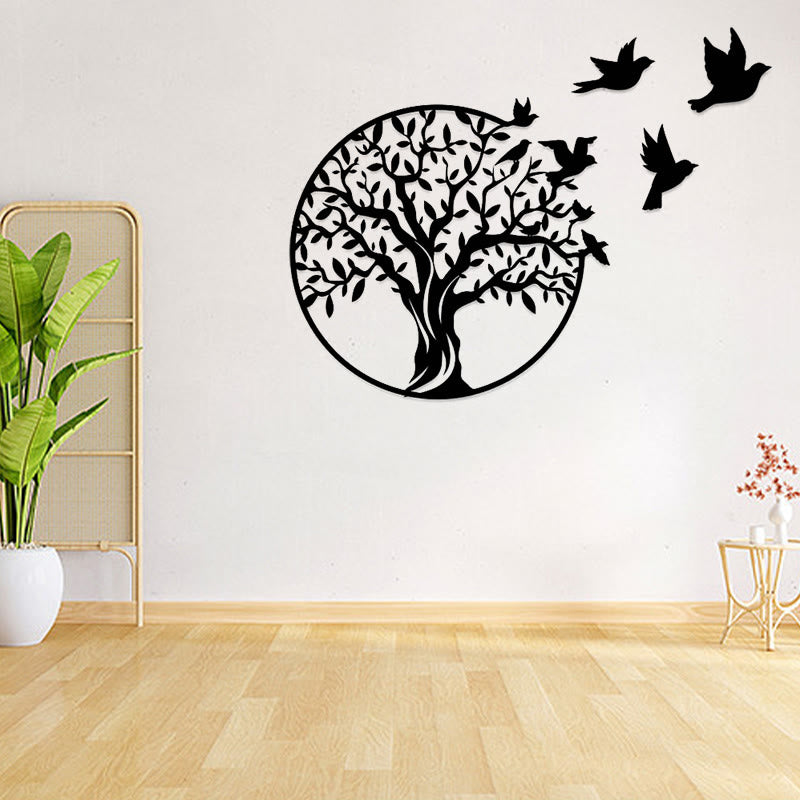 Tree of Life Birds Sign Housewarming Gift Unity Wall Art