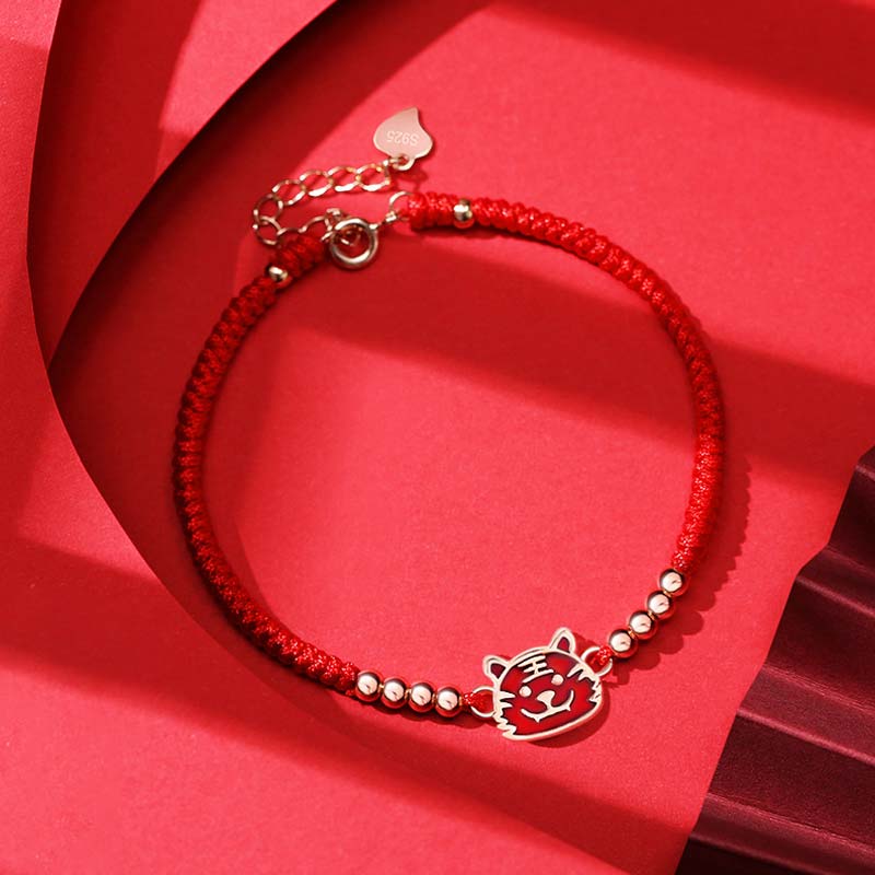 12 Chinese Zodiac Lucky Red String Bracelet