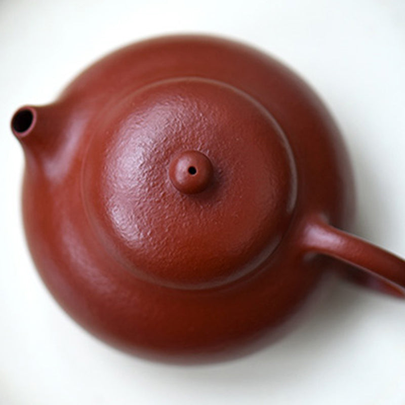 Yixing All Handmade Wen Dan Brown Purple Clay Kung Fu Teapot