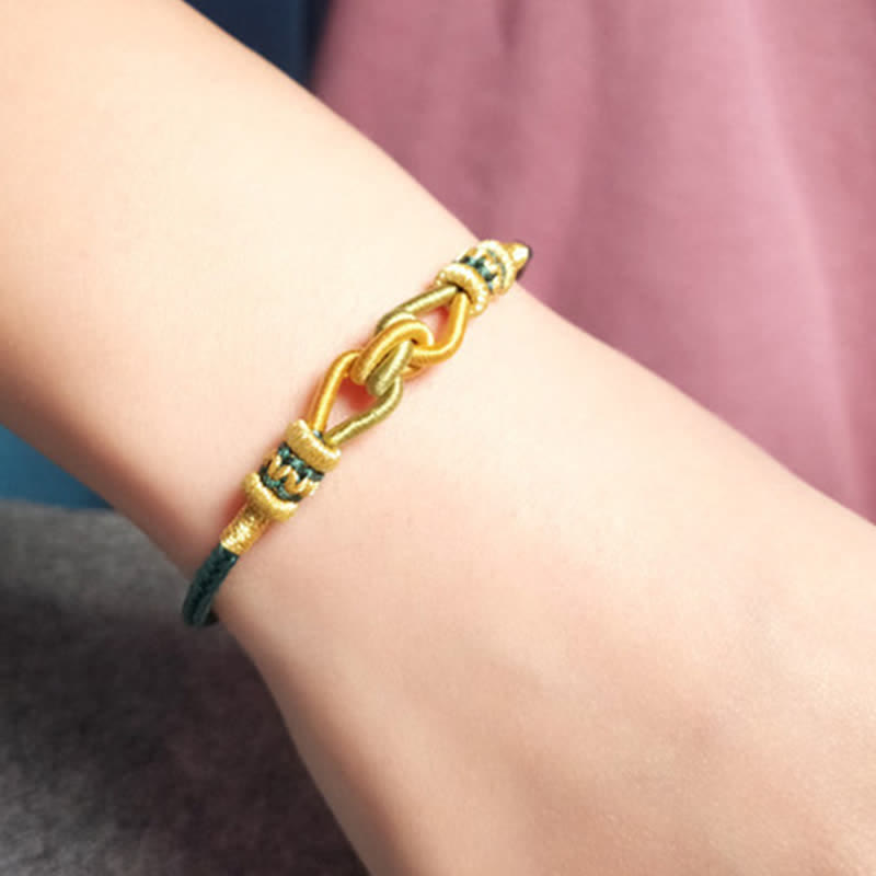 Handmade Braided Red String Knot Bracelet for Strength and Connection