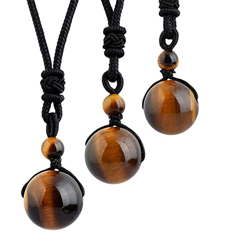 Tibetan Tiger's Eye Bracelet Necklace Set