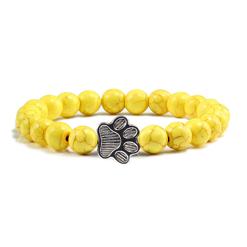 “Save A Dog” Stone Bracelet