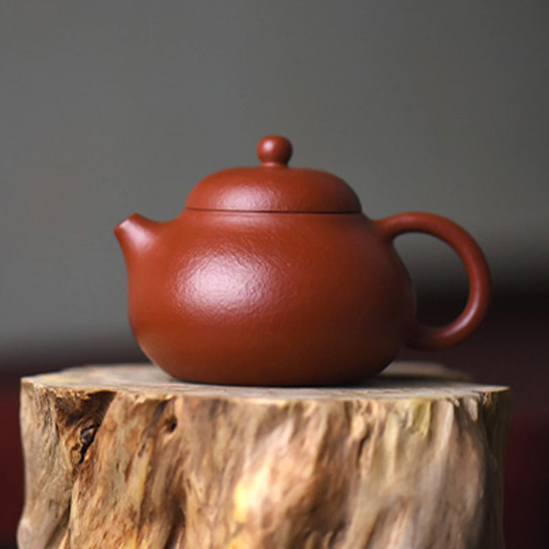 Yixing All Handmade Wen Dan Brown Purple Clay Kung Fu Teapot