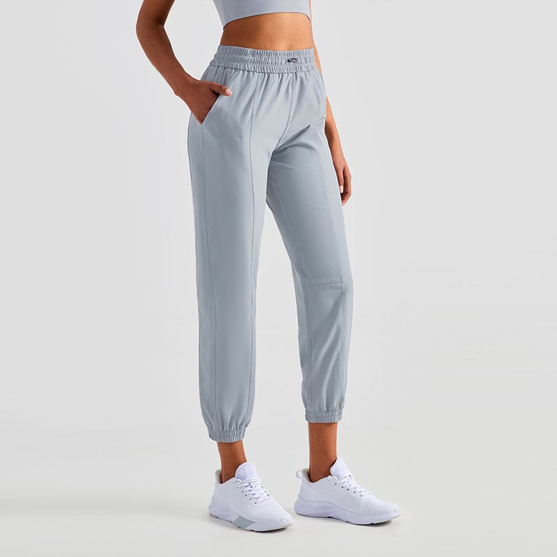 High Waist Fitness Yoga Sports Jogger Track Pants With Pockets Sweatpants