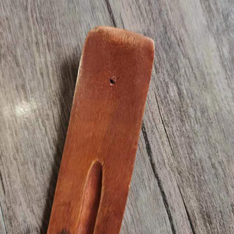 Handmade Wood Incense Burner Decoration (Random Type)