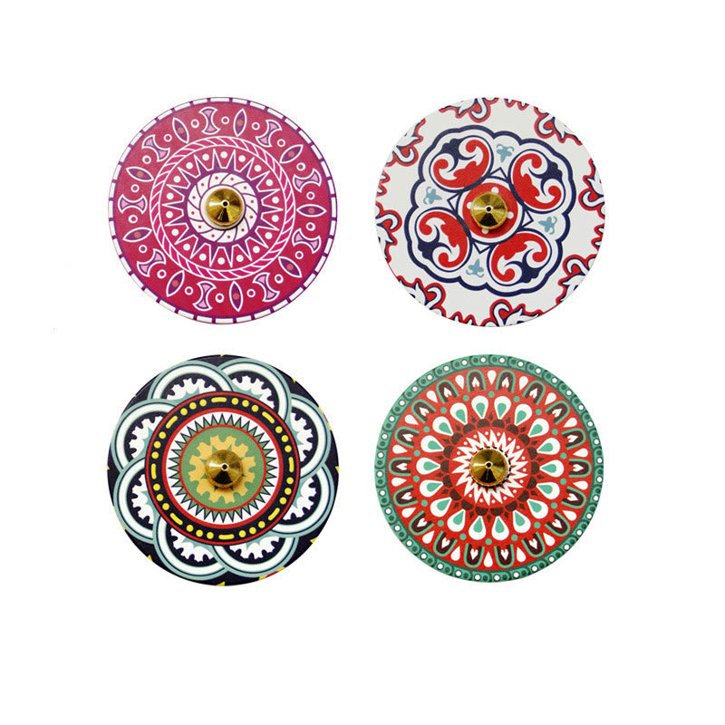 Handcrafted Colorful Pattern Ceramic Blessing Stick Incense Burner