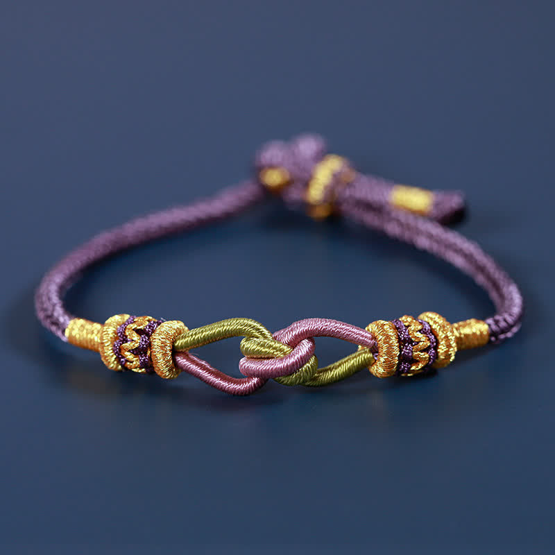 Handmade Braided Red String Knot Bracelet for Strength and Connection