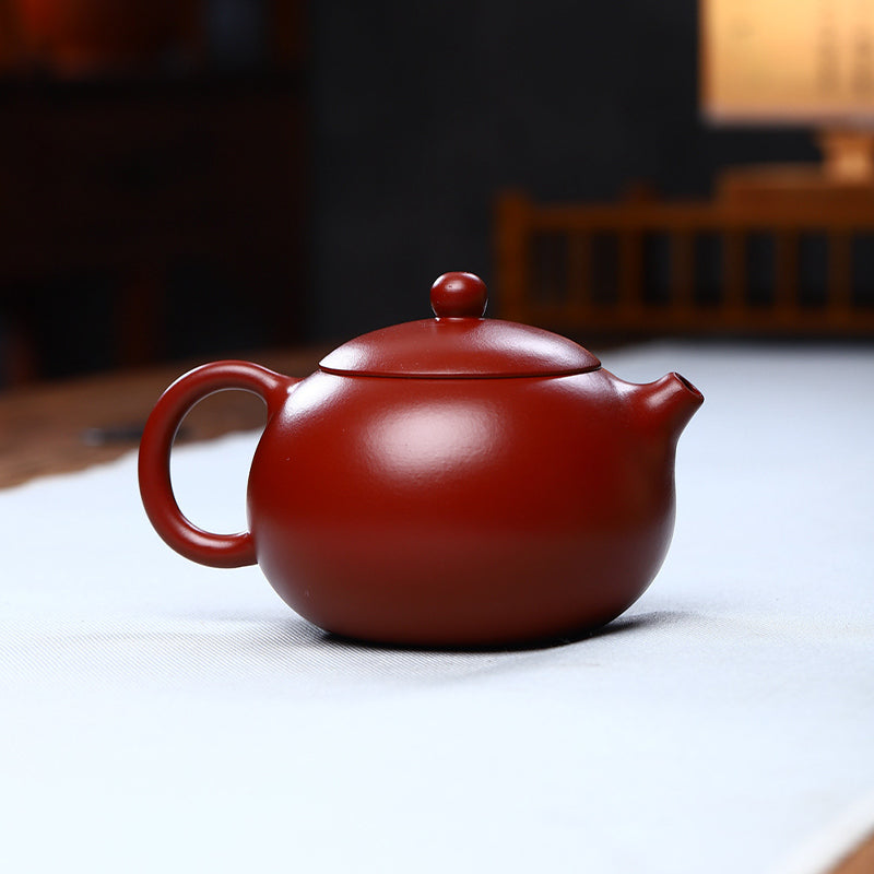 Vintage Xishi Teapot Purple Clay Kung Fu Teapot 240ml