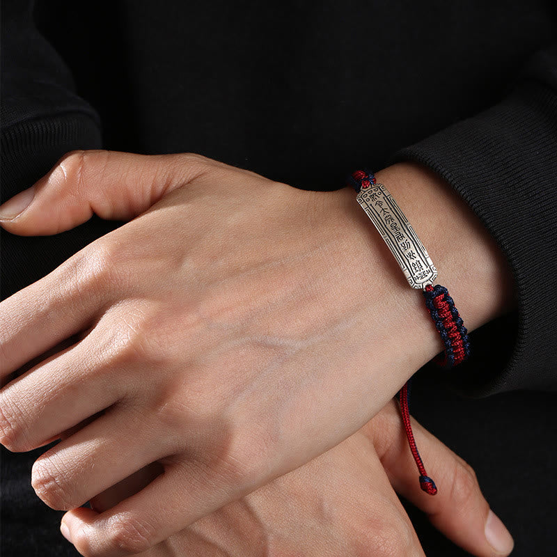 925 Sterling Silver Peace Amulet Protection Bracelet