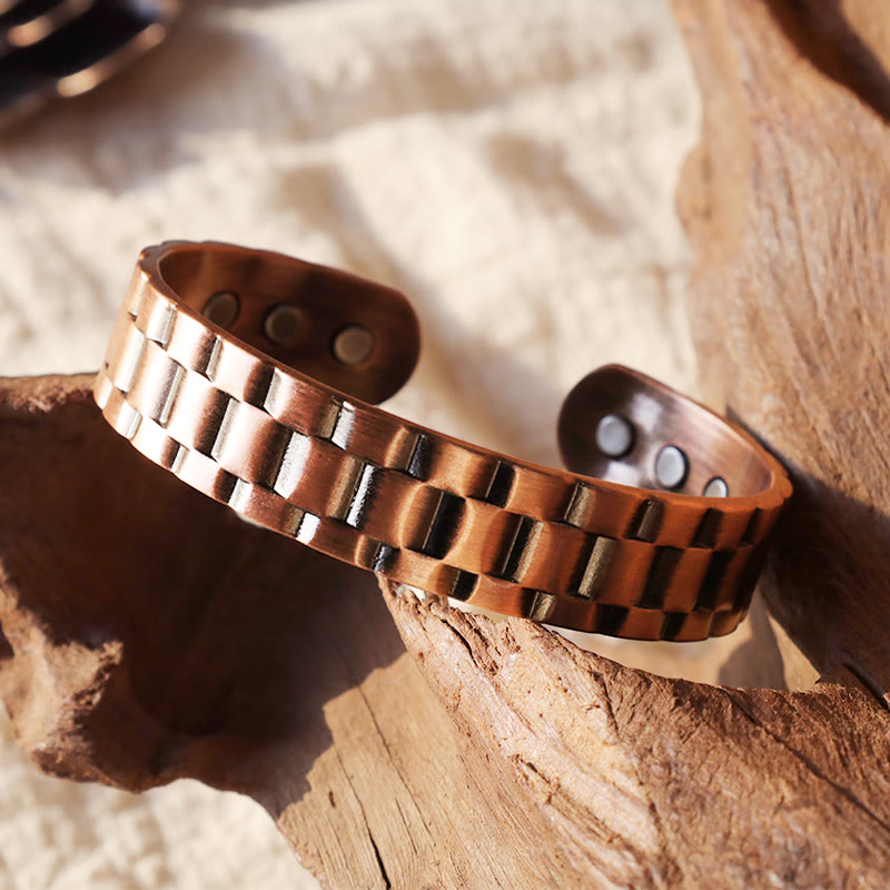 Vintage Copper Balance Cuff Bracelet