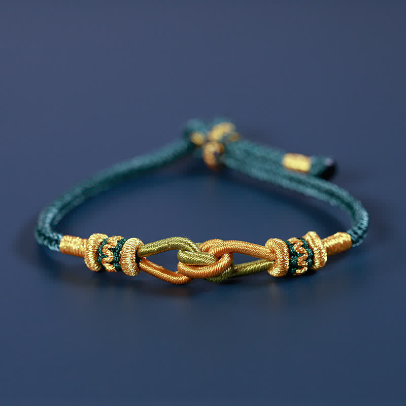 Handmade Braided Red String Knot Bracelet for Strength and Connection