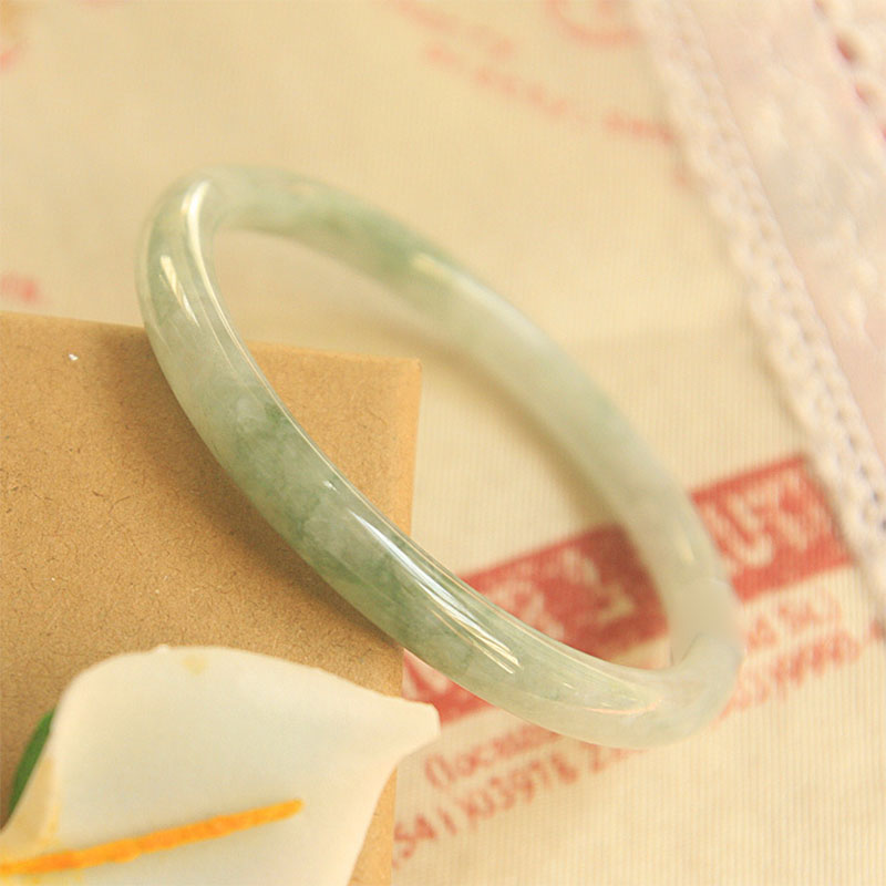 Natural Jade Peace Healing Bangle Bracelet