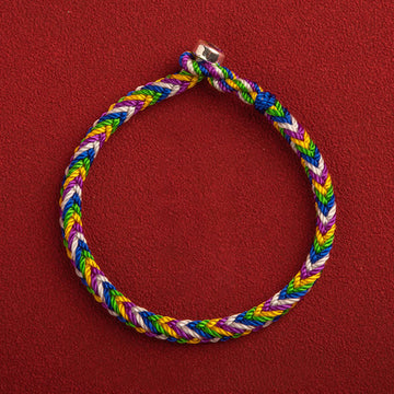 "May everything go your way" Lucky Multicolored Bracelet