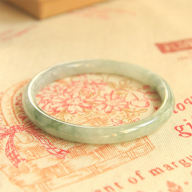 Natural Jade Peace Healing Bangle Bracelet