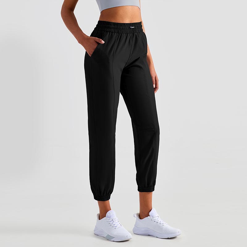High Waist Fitness Yoga Sports Jogger Track Pants With Pockets Sweatpants
