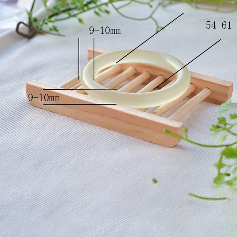 Natural Afghanistan Jade Abundance Cuff Bracelet Bangle