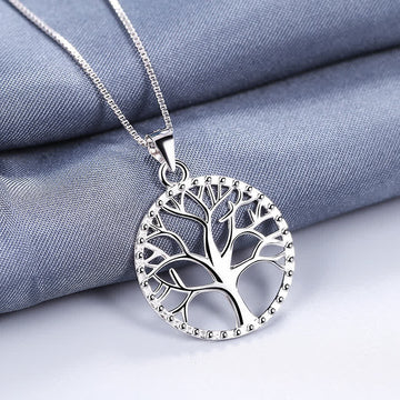 The Tree of Life 925 Sterling Silver Creation Necklace Pendant