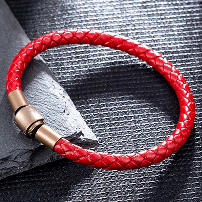 Vintage Leather Rope Luck Braid String Bracelet