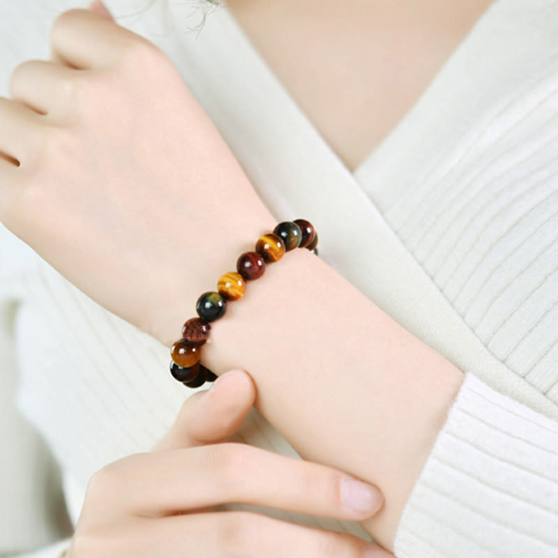Natural Tiger Eye Positive Protection Bracelet