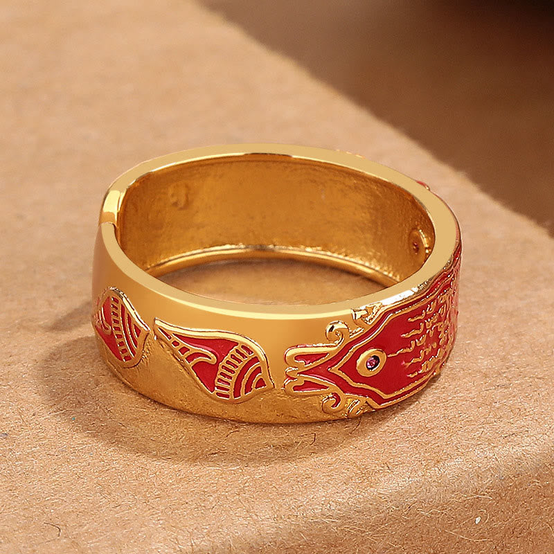 Five Scriptures Copper Healing Ring