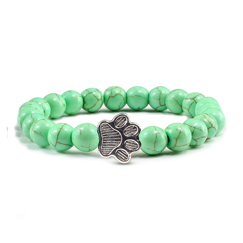 “Save A Dog” Stone Bracelet