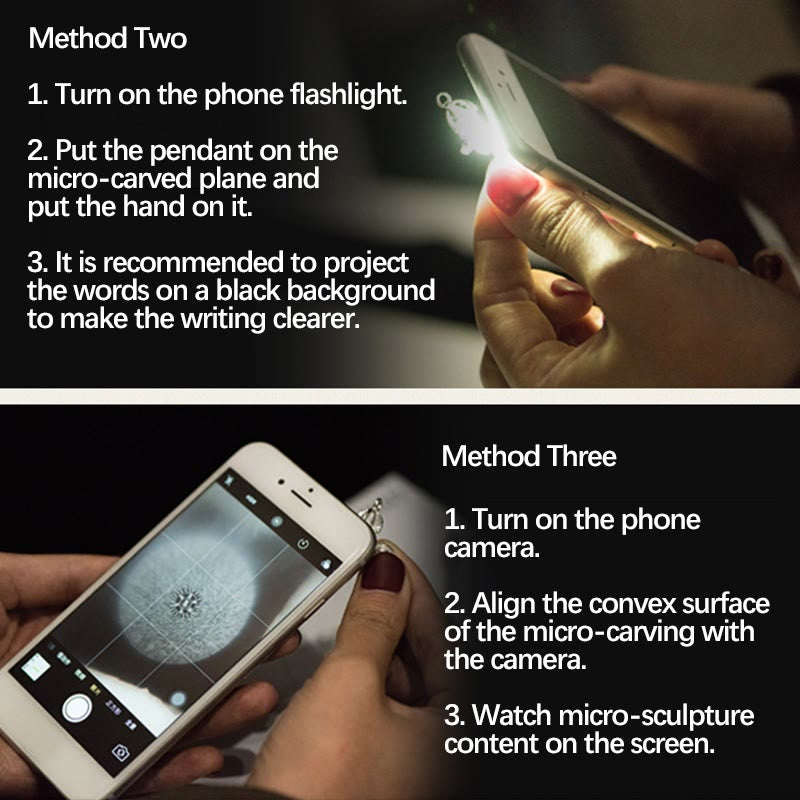 Lotus Titanium Steel Enlightenment Projection Shurangama Mantra Necklace Pendant