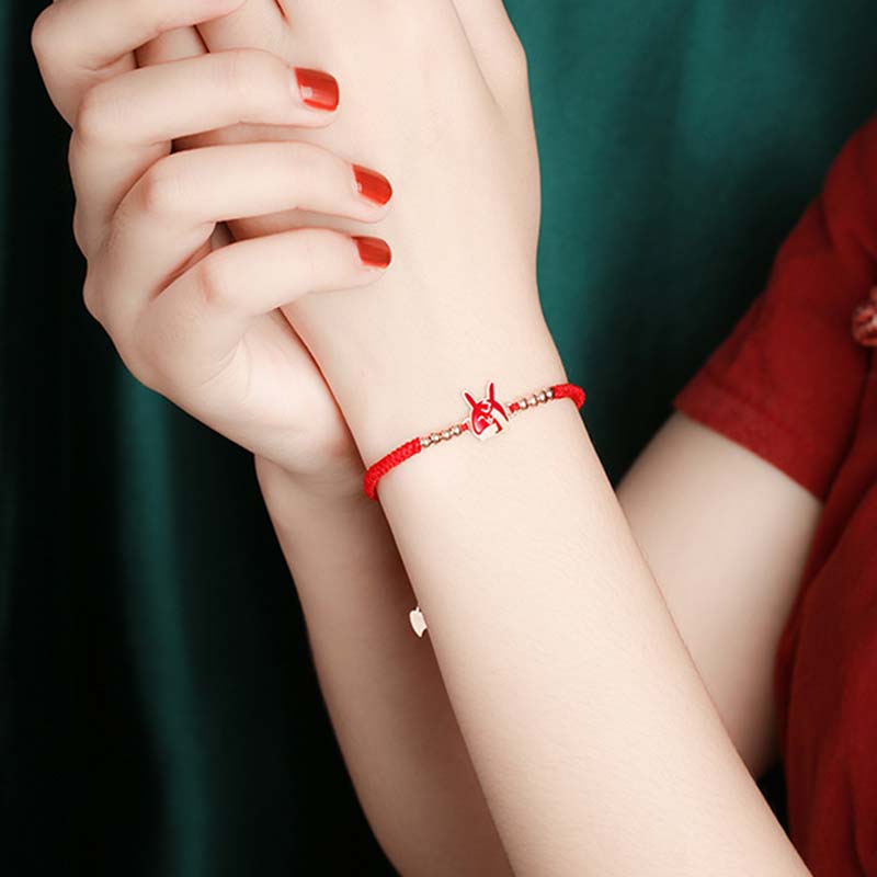 12 Chinese Zodiac Lucky Red String Bracelet