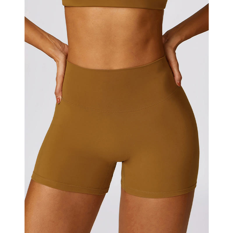 Gym Sports Yoga Backless Bra Crop Tank Top Breathable Shorts