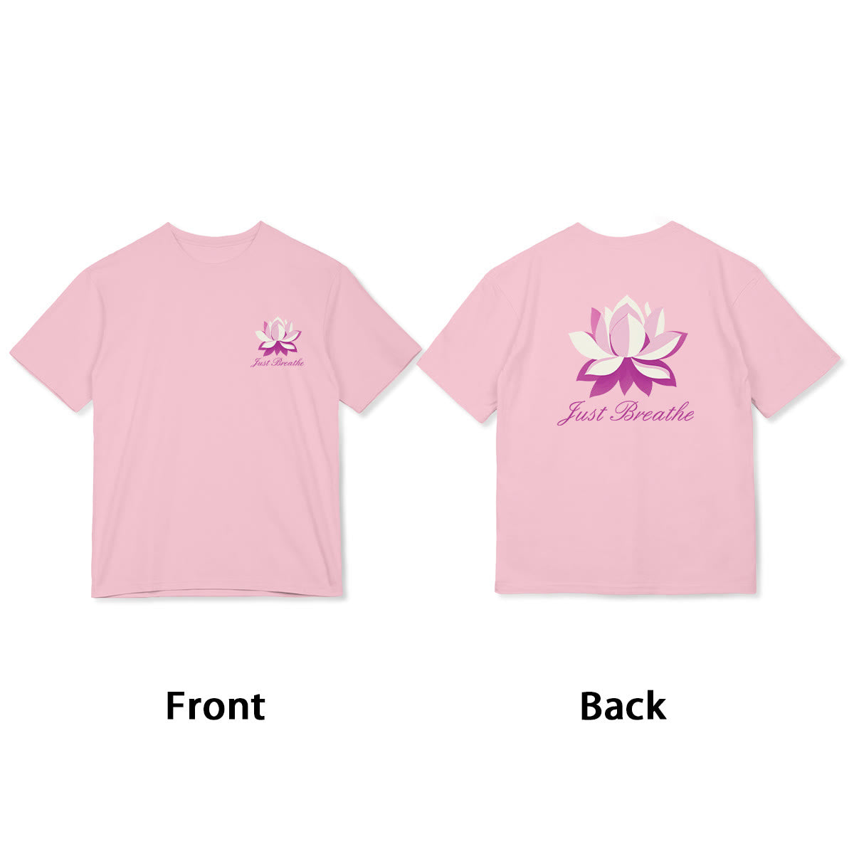 Lotus Just Breathe Tee T-shirt