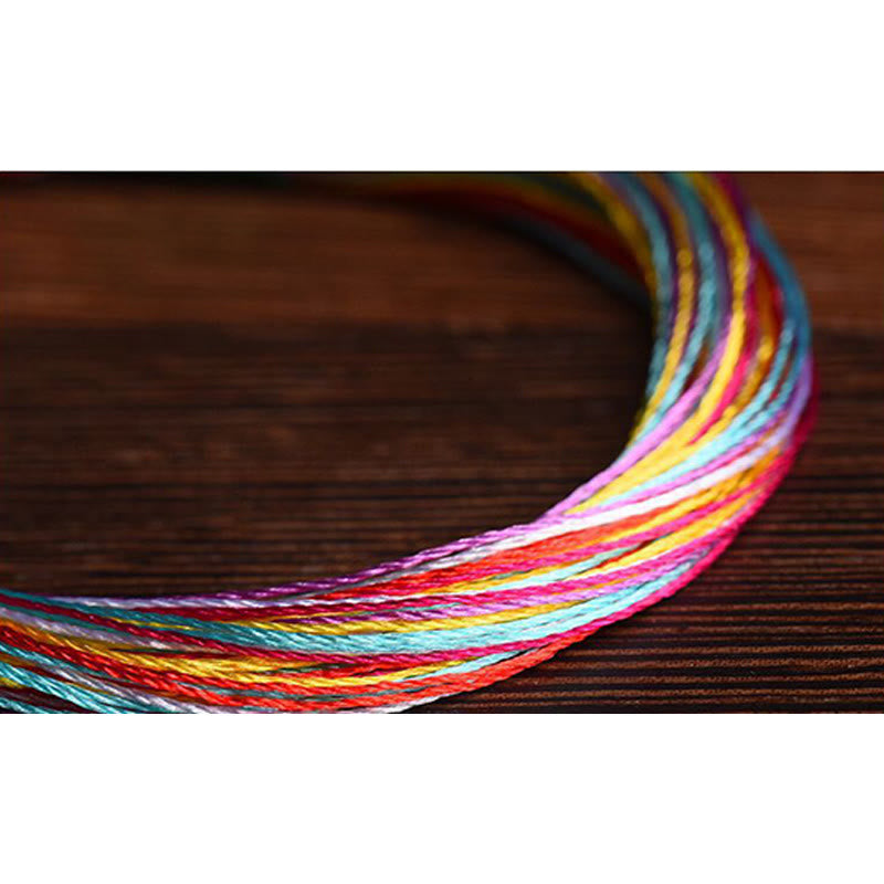 Tibetan Handmade Five Colorful Thread Dragon Boat Festival Protection Adult Child String Bracelet