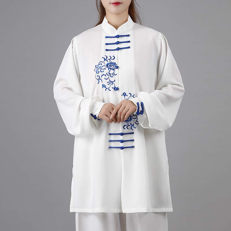 Breathable Unisex Two-Piece Meditation and Tai Chi Practice Uniform