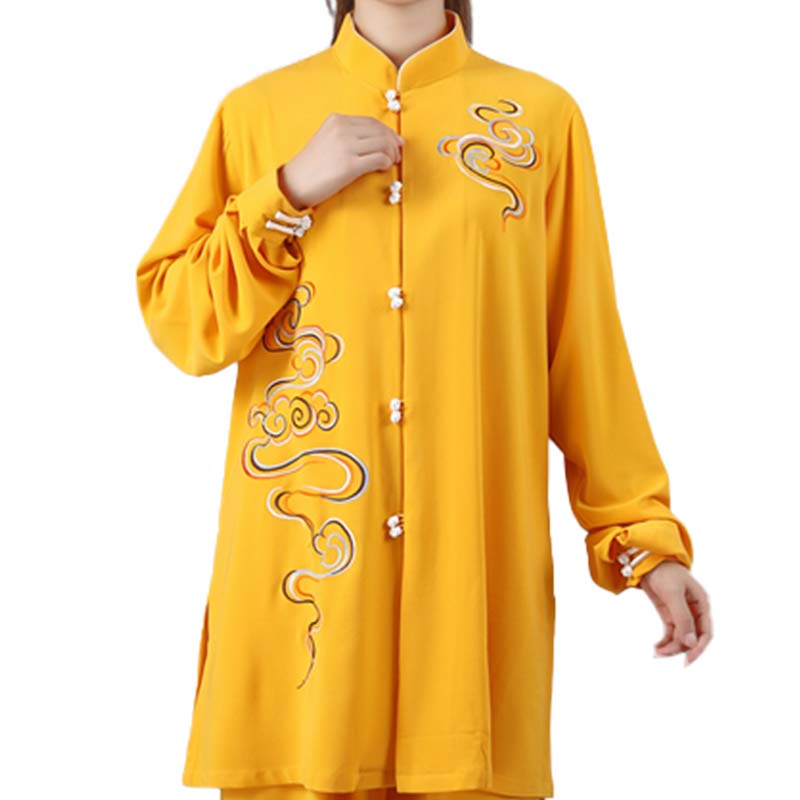 Handcrafted Breathable Unisex Meditation and Tai Chi Two-Piece Set