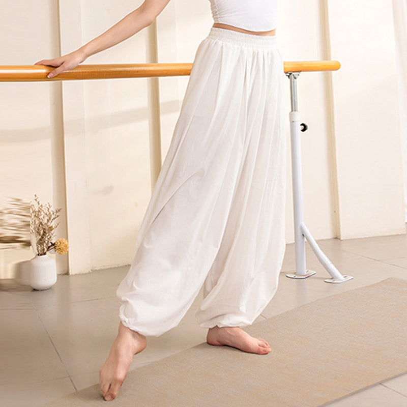 Simple Design Trousers Sports Fitness Yoga Women's Yoga Pants
