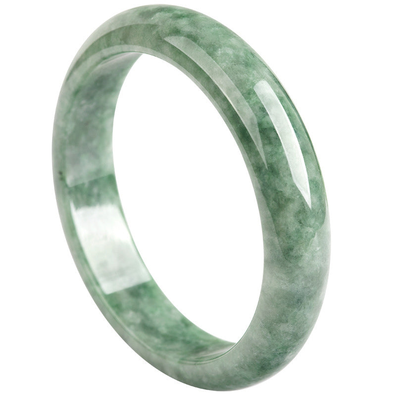 Natural Jade Luck Wealth Bangle Bracelet
