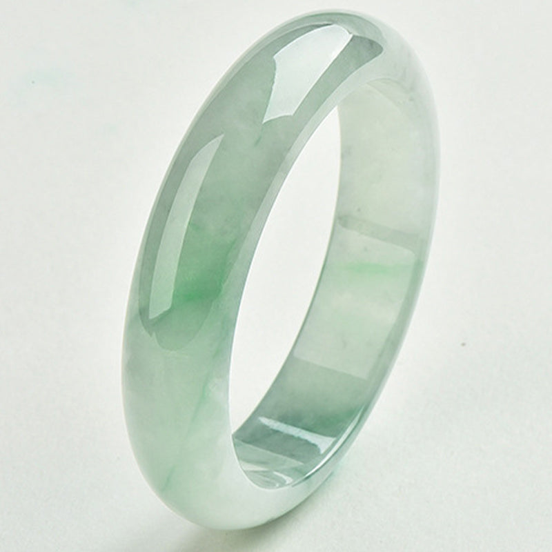 Natural Jade Prosperity Wealth Luck Bangle Bracelet