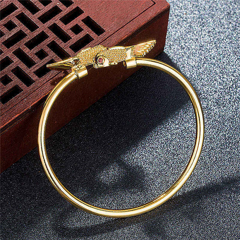 Double Koi Fish Copper Prosperity Wealth Bracelet