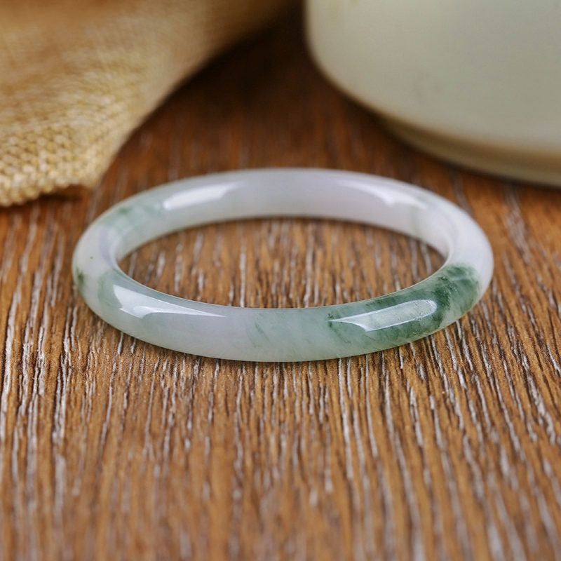 Natural Jade Abundance Protection Bracelet Bangle