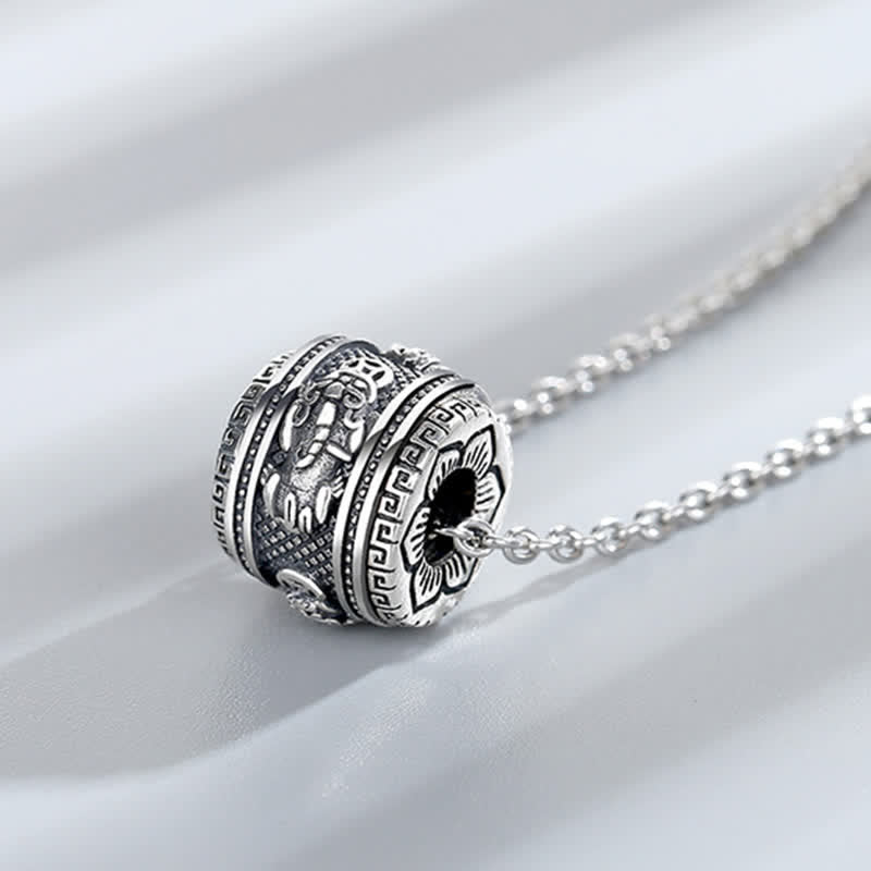 PiXiu Luck Wealth Rotatable Necklace Pendant