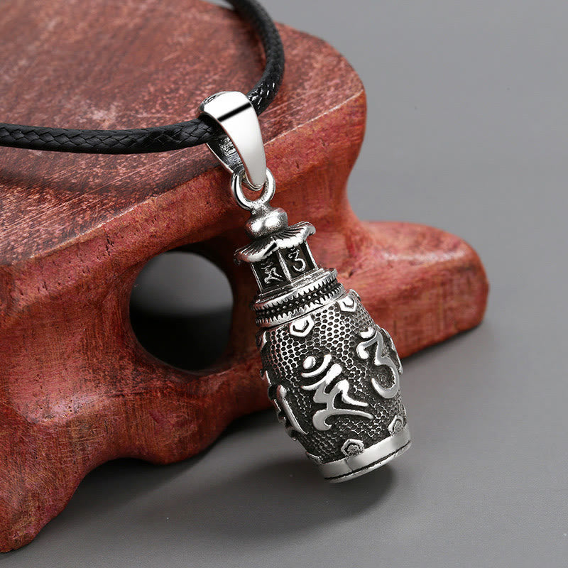 Om Mani Padme Hum Copper Creativity Necklace Pendant