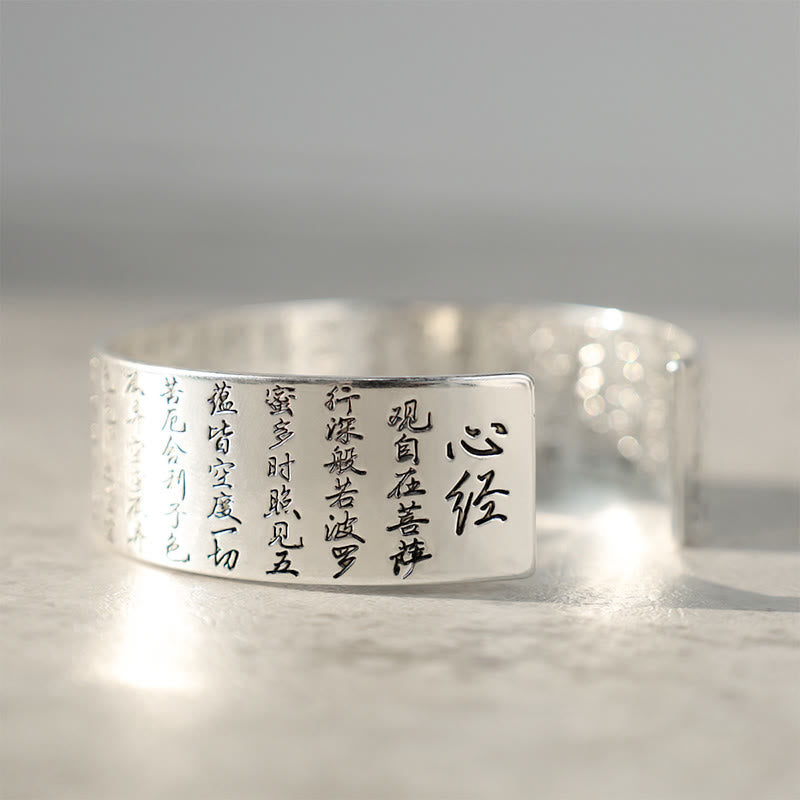Tibetan Lotus White Copper Luck Bracelet