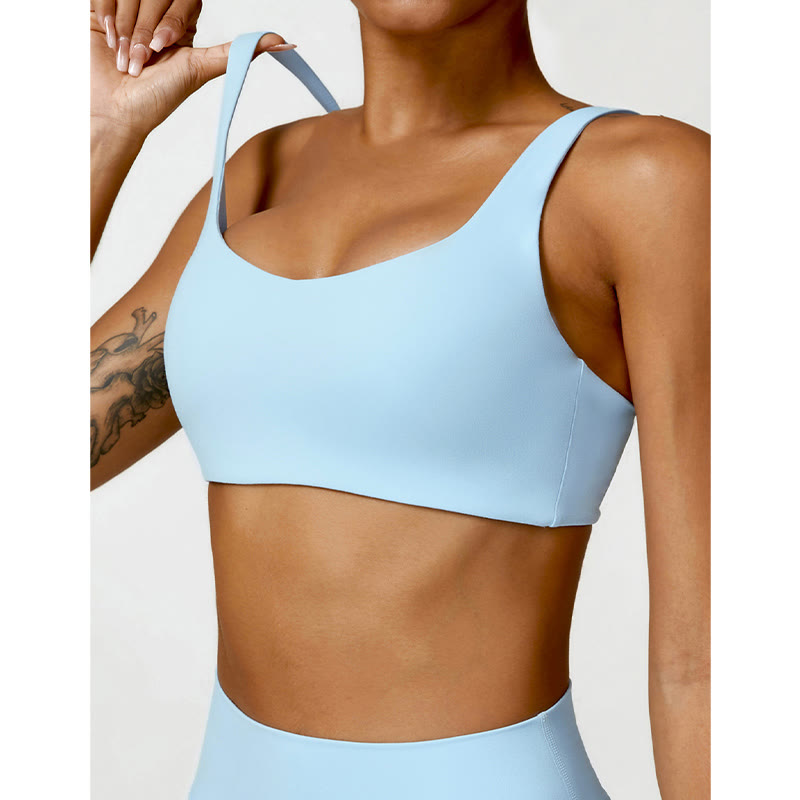 Breathable Stretch Backless Yoga Meditation 2-Piece Outfit