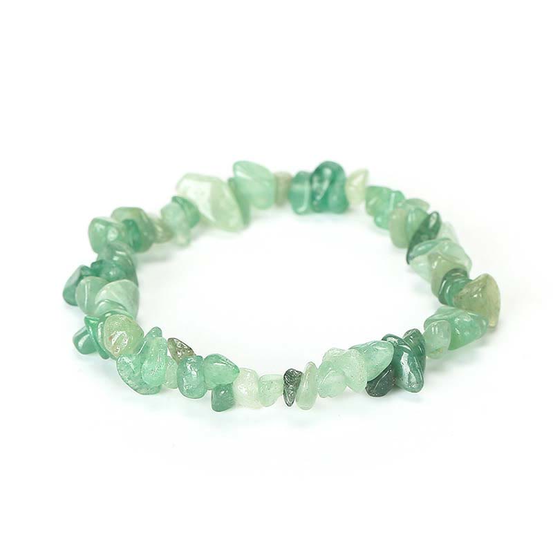 Irregular Cut Crystal Stone Bracelet | Natural Energy Anchor
