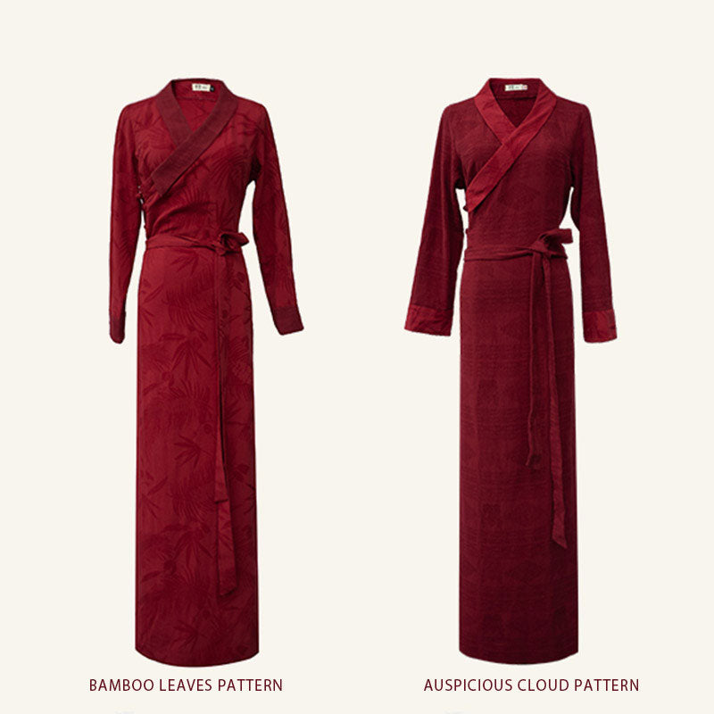 Flowing Wrap Lhasa Mindful Meditation Maxi Dress