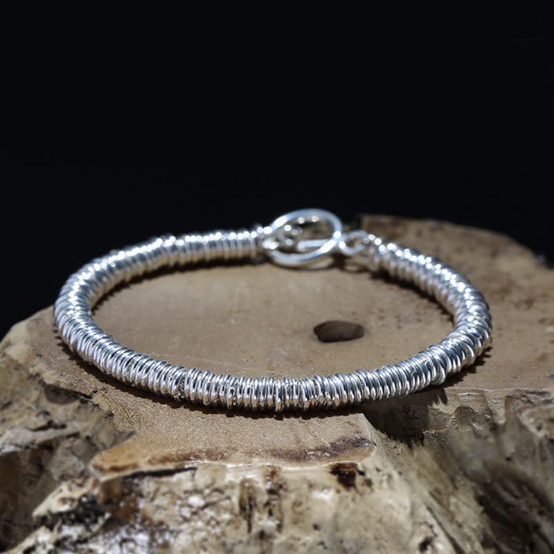 Simple Circle Pattern Design Luck Chain Bracelet