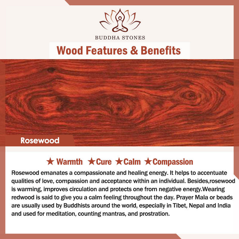 Tibetan Small Leaf Red Sandalwood Relaxation Bracelet