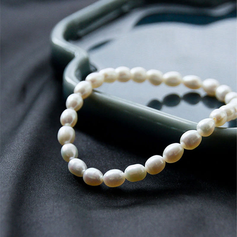 Natural Pearl Healing Beaded Bracelet