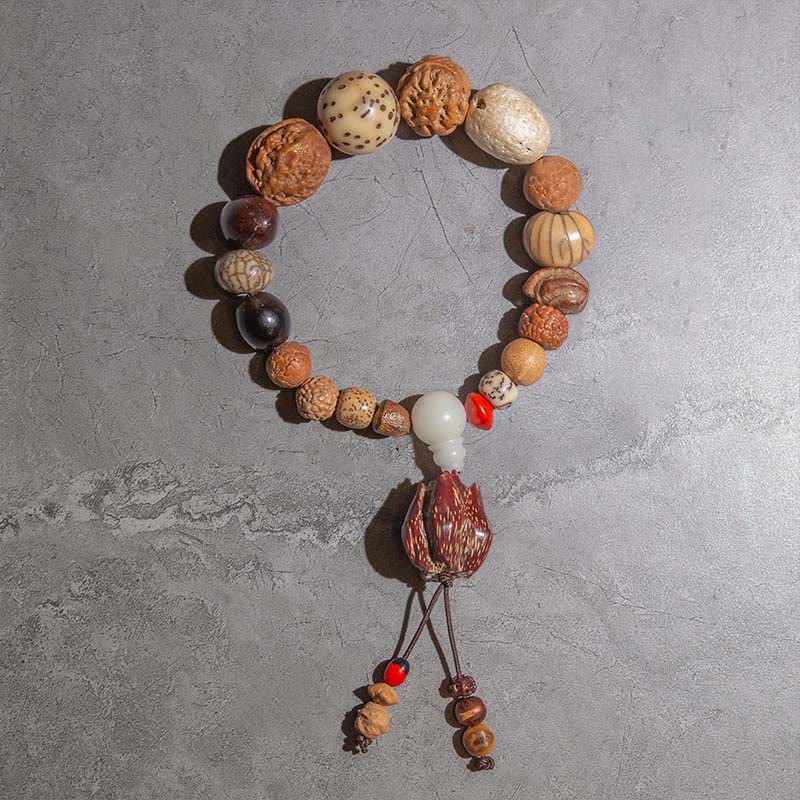 108 Mala Beads Bodhi Seed Luck Wealth Bracelet Wrist Mala (Extra 30% Off | USE CODE: FS30)