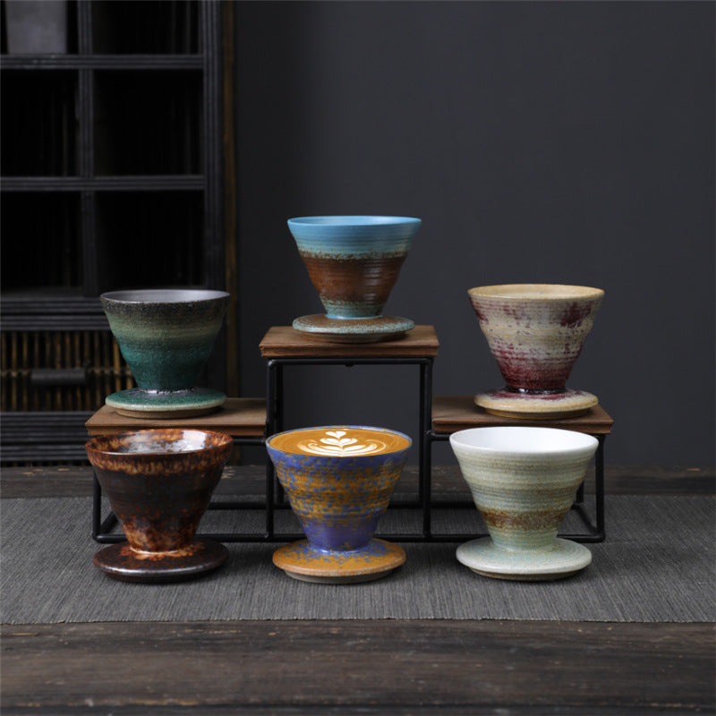 Vintage Design Ceramic Coffee Mug Tea Espresso Coffee Cup 150ml