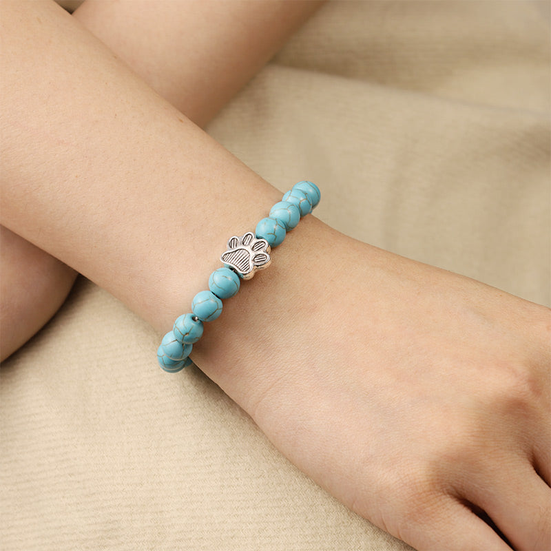 “Save A Dog” Stone Bracelet