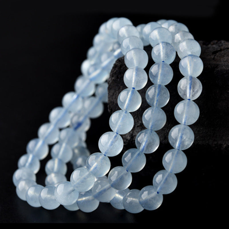 Natural Aquamarine Peace Healing Bracelet